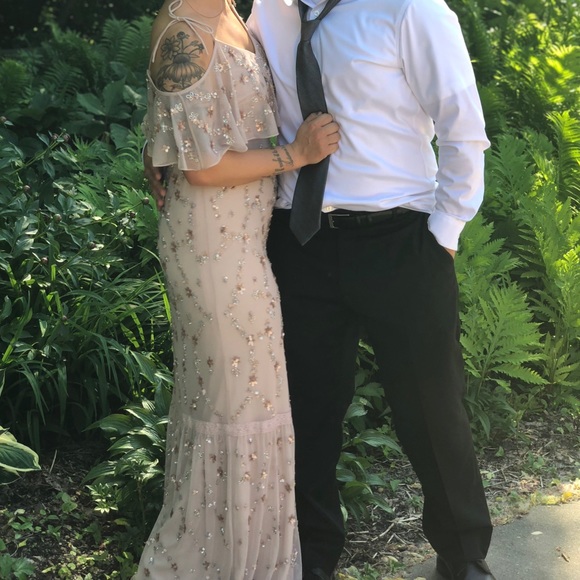 adrianna papell sequin dress nordstrom